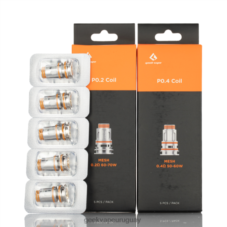 4028P14 - GEEK VAPE flavors p0,15 ohmios xm 5 unids/pack bobina serie p GeekVape