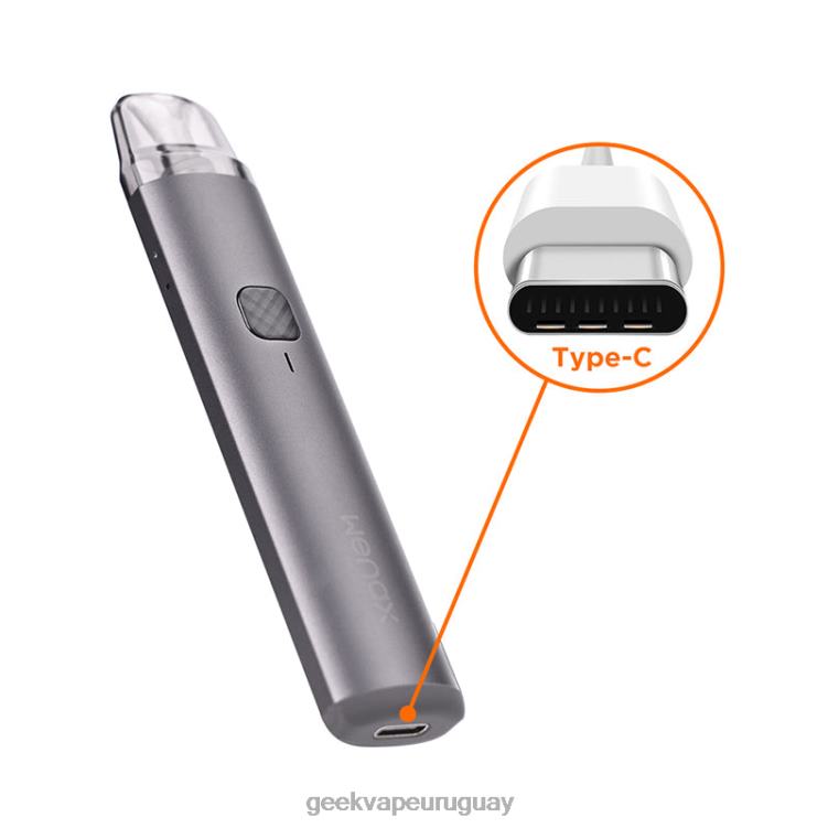 4028P119 - GEEK VAPE store espacio gris kit de inicio wenax h1 1000mah GeekVape